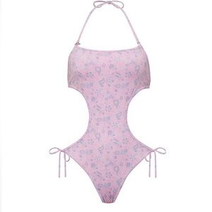 NWT; FRANKIES BIKINIS Amalia One-Piece Swimsuit